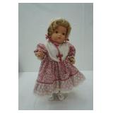 Vintage Composition Doll with Stand 21" tall