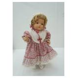 Vintage Composition Doll with Stand 21" tall