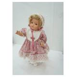 Vintage Composition Doll with Stand 21" tall