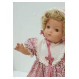 Vintage Composition Doll with Stand 21" tall