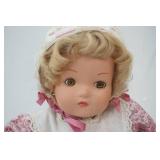 Vintage Composition Doll with Stand 21" tall