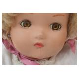 Vintage Composition Doll with Stand 21" tall