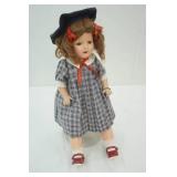 Vintage Composition Doll with Stand 20" Tall