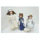 (3ct) Porcelain Dolls