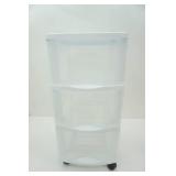 3 Drawer Storage Cart