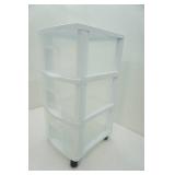 3 Drawer Storage Cart