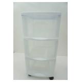 3 Drawer Storage Cart