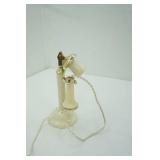 Vintage Candlestick Telephone Lamp