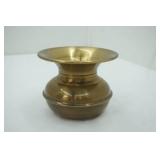 Copper Craft Brass Spittoon 4.5"tall