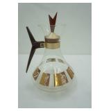 Vintage Inland Glass Atomic Coffee Carafe 1950s/1960s.