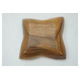 Vintage Hand-Carved Wood Bowl