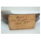 Vintage Anna Van Briggle Pottery "Horn of Plenty" Vase