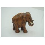 Vintage Syroco Wood Elephant Figurine 5"tall