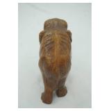 Vintage Syroco Wood Elephant Figurine 5"tall