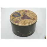 Vintage Tins: Nabisco, Old Gold Cigarettes, Hand-Painted Heart Tin