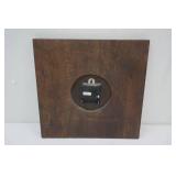 Vintage Quartz London Wall Clock 13.5" Square