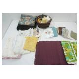 Linens & Woven Storage Basket