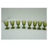 Vintage mini Glass Goblets (8ct) 3.5" Tall