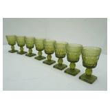 Vintage mini Glass Goblets (8ct) 3.5" Tall