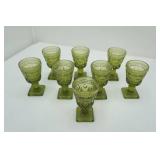 Vintage mini Glass Goblets (8ct) 3.5" Tall