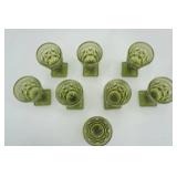 Vintage mini Glass Goblets (8ct) 3.5" Tall