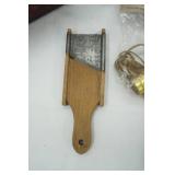 Vintage Cabbage Shredder, Canning Jar Lamp Adaptor, Vintage Minnesota Gopher and More