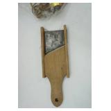 Vintage Cabbage Shredder, Canning Jar Lamp Adaptor, Vintage Minnesota Gopher and More