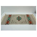 Vintage Hand-Woven Table Runner 45"x19"