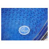 Vintage Imperial Glass Cobalt Blue "Sad Iron" Shape