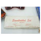 Vintage Sandbakkel Set, Extension Cord, Oil Lamp Base, Solar Shield Over Glasses Sunglasses, Safety Candles, and More
