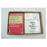 1954 "Complete Book of Etiquette" by Amy Vanderbilt