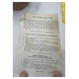 Vintage Travel Electric Coffee Pot Kit w/Red Plaid Bag