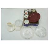 Jam Jars, Food Processor Accessories, Crock Pot Lids (7" & 9")