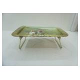 Vintage Metal Lap TV Tray