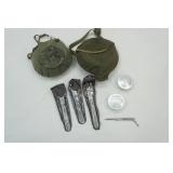 Vintage Boy Scouts of America Official Trail Mess Kits (2ct)
