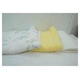 2 Blankets & 1 Mattress Pad