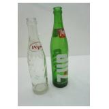 Swedish Jute Wall Hanging Folk Art "Good and Happy Shall Man Be", Mirror, Vintage Bottles