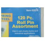 Maintenance Hardware Value Pack & 120 Pc. Roll Pin Assortment Kit