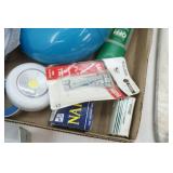 Puck Lights, Flashlight, Bug Spray, Hardware, Radio