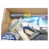 Clamps, String, Large Sewing Needles, Bit Adaptors, Lock De-Ice, Sheffield Bit Kit