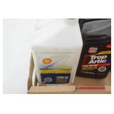 Phillips 66 & Shell SAE 5W-30 Motor Oil (5 unopened 2 opened)