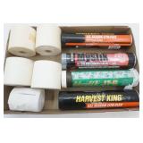 All Purpose Grease Tubes, Rolls of Paper