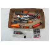 Hand Tools, 11 Piece bit set, hammer, Cordless Battery Powered Soldering Tool