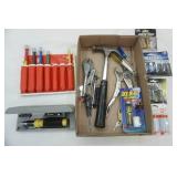 Nut Drivers, Screwdriver & Socket Set Hammer, Crescent Wrench, De-Icer, Batteries & More