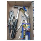 Nut Drivers, Screwdriver & Socket Set Hammer, Crescent Wrench, De-Icer, Batteries & More