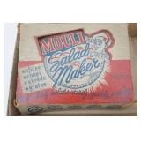 Vintage Double Rosette & Timbale Iron (unused) & Vintage Mouli Salad Maker