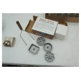 Vintage Double Rosette & Timbale Iron (unused) & Vintage Mouli Salad Maker