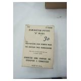 Shotgun Wads, Cards, Gas Seals