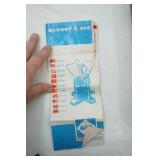 Vintage Gaz Bleuet S 200. Single-Burner Butane Gas Camping Stove