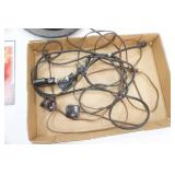 Vintage Ice Cube Tray, Vintage Sunbeam Mr. Touch Up Shaver, Cone Roller, Cords